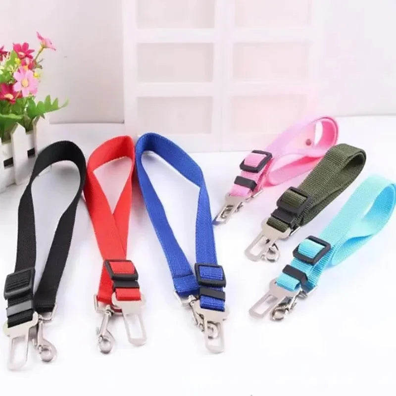 Adjustable Dog & Cat Car Safety Belt