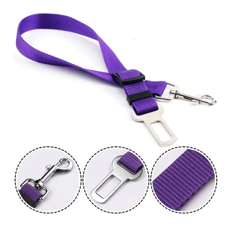 Adjustable Dog & Cat Car Safety Belt