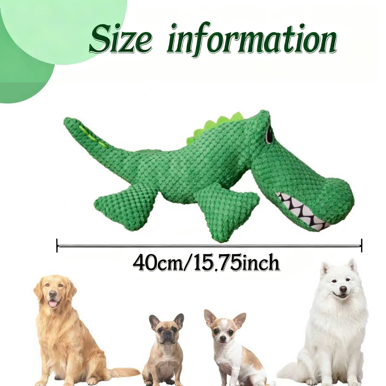 Chew-Resistant Plush Pet Toy