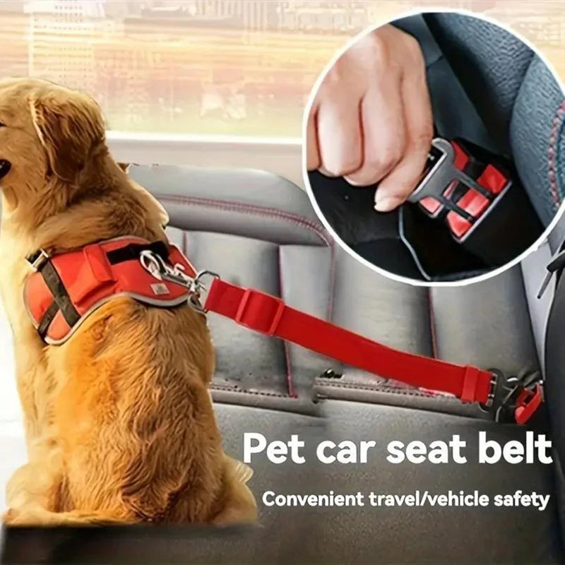 Adjustable Pet Car Safety Seat Belt