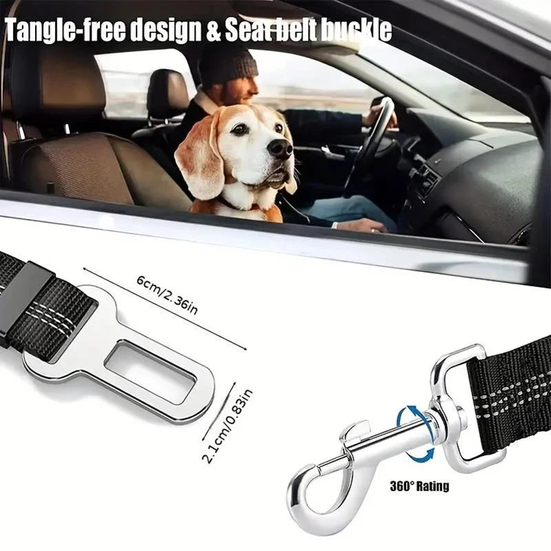 Adjustable Pet Car Safety Seat Belt