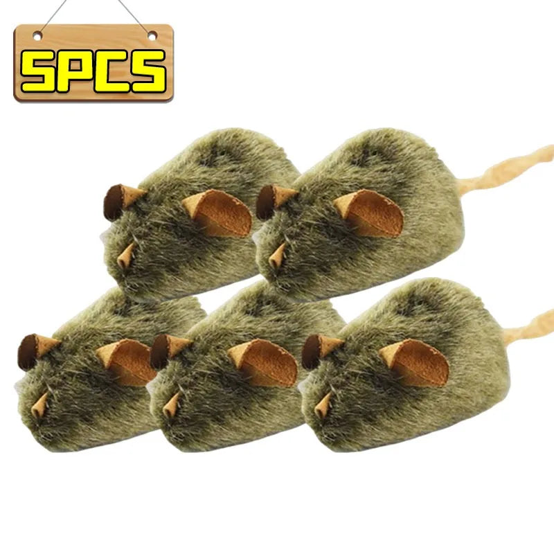 Squeaky Cat Hunting Mouse Toy