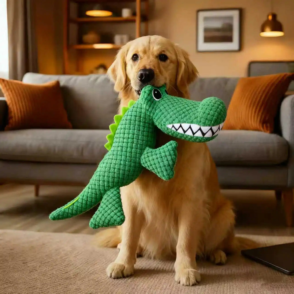 Chew-Resistant Plush Pet Toy