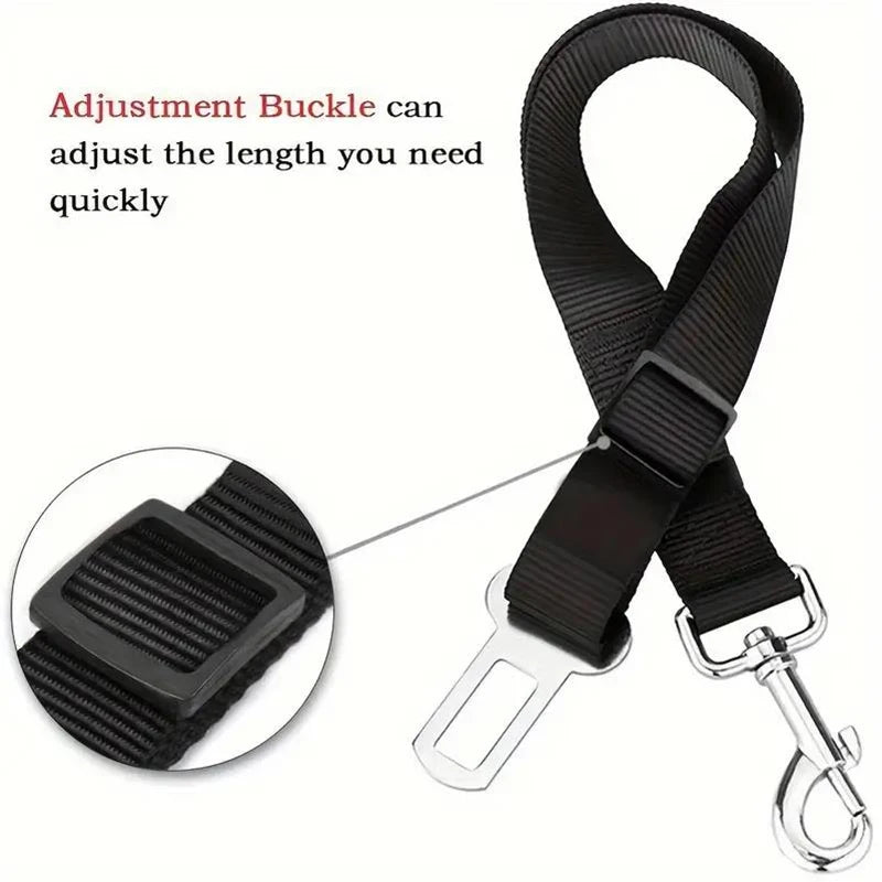 Adjustable Pet Car Safety Seat Belt