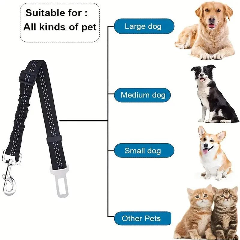 Adjustable Pet Car Safety Seat Belt
