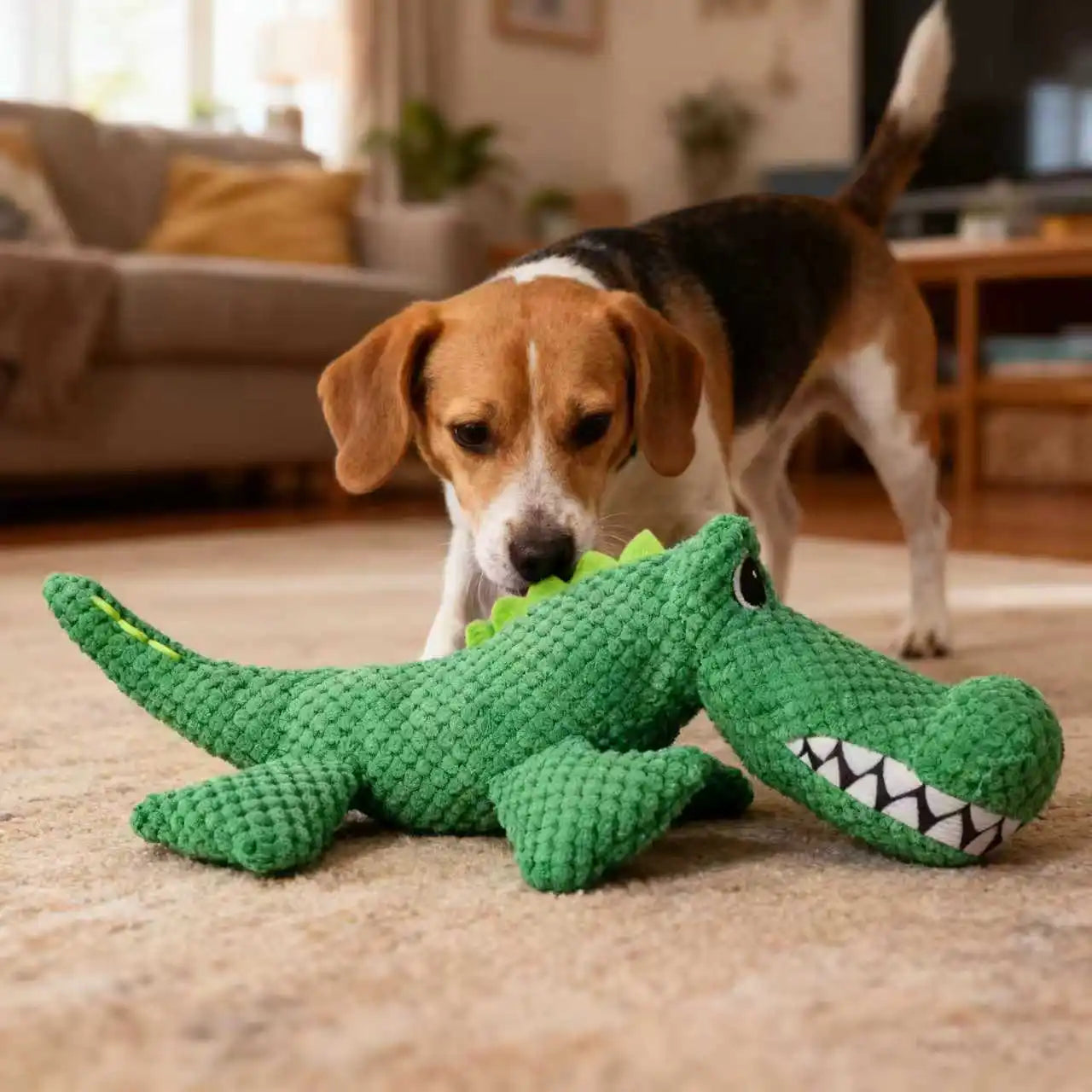 Chew-Resistant Plush Pet Toy