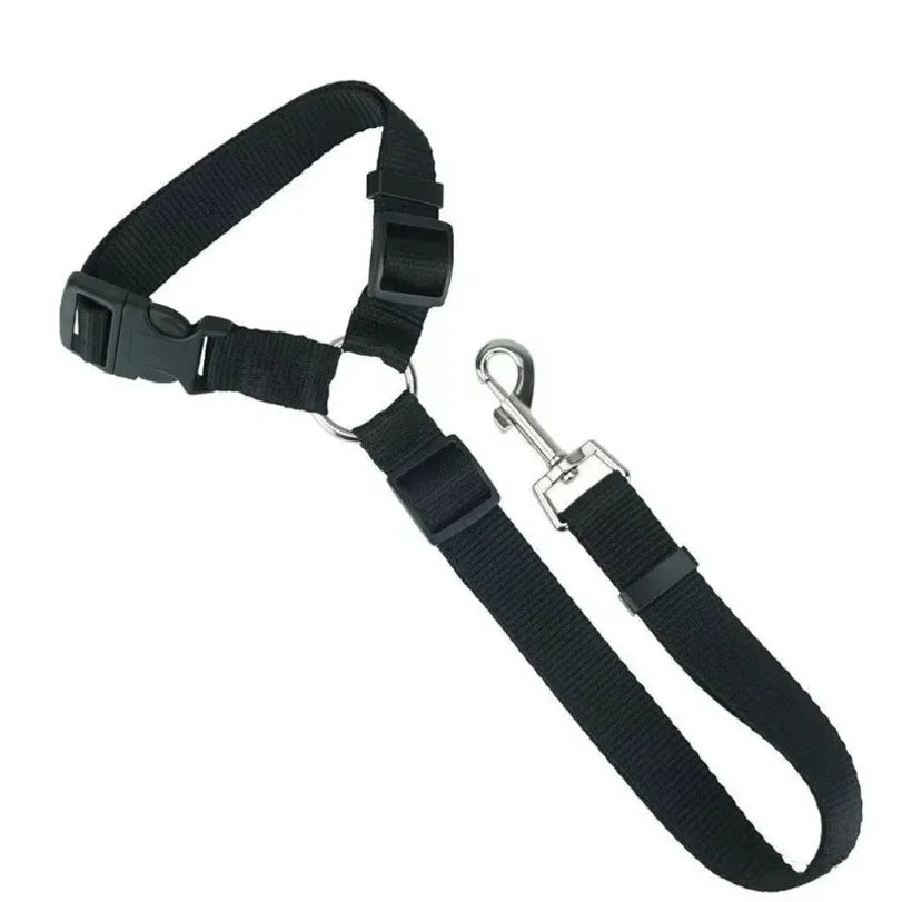2-in-1 Pet Car Seat Belt & Leash