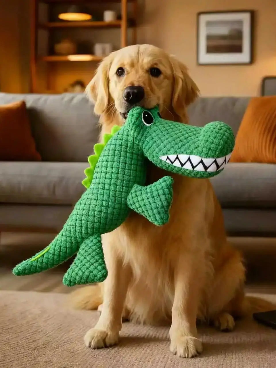 Chew-Resistant Plush Pet Toy