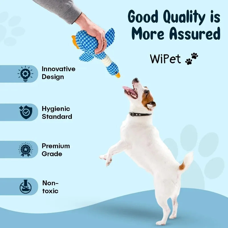 Squeaky Plush Chew Toy for Dogs and Cats