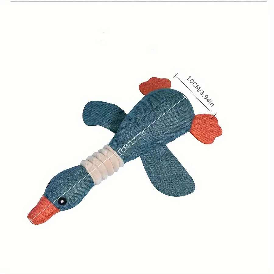 Durable Squeaky Goose Toy for Dogs