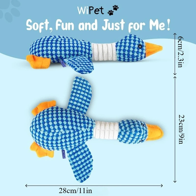 Squeaky Plush Chew Toy for Dogs and Cats