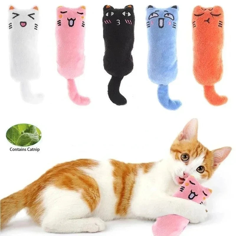 Catnip Plush Thumb Toy for Cats